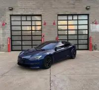 Gloss Metallic Tanzanite Blue Car Vinyl Wrap [BMW OEM Color] review 2