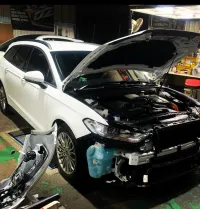 Super Gloss Crystal White Car Vinyl Wrap review 2