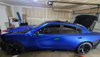  Matte Metallic Portimao Blue Car Vinyl Wrap review 1