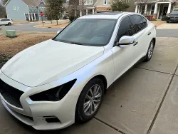 Gloss White Blue Car Vinyl Wrap review merge 01