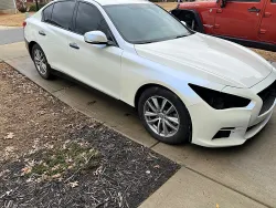 Gloss White Blue Car Vinyl Wrap review merge 02