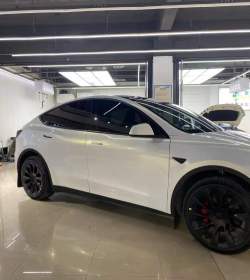  Gloss White Gold Car Vinyl Wrap review Kabern 02