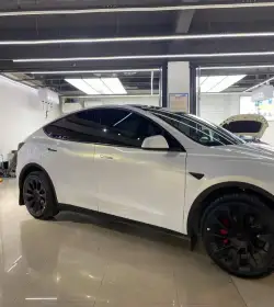  Gloss White Gold Car Vinyl Wrap review Kabern 02