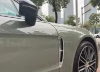 Super Gloss Light Khaki Grey Car Vinyl Wrap review 1