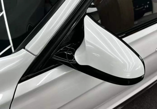 Gloss Pearl White Car Vinyl Wrap review 