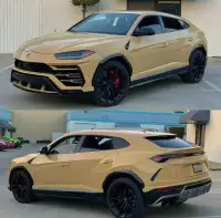  Super Gloss Sandstorm Yellow Desert Yellow Car Vinyl Wrap review 2