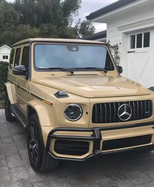  Super Gloss Sandstorm Yellow Desert Yellow Car Vinyl Wrap review 