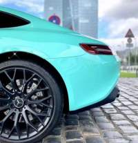 Super Gloss Tiffany Blue Car Vinyl Wrap review 1