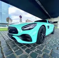 Super Gloss Tiffany Blue Car Vinyl Wrap review 2