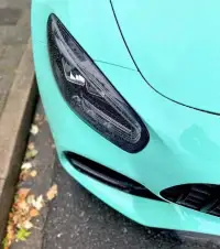 Super Gloss Tiffany Blue Car Vinyl Wrap review 3