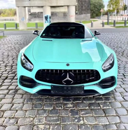 Super Gloss Tiffany Blue Car Vinyl Wrap review 