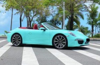 Super Gloss Tiffany Blue Car Vinyl Wrap review 1