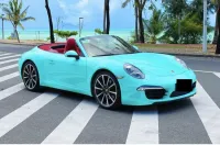 Super Gloss Tiffany Blue Car Vinyl Wrap review 2