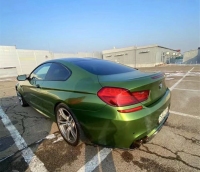 Gloss Metallic Mamba Green Car Vinyl Wrap review 1