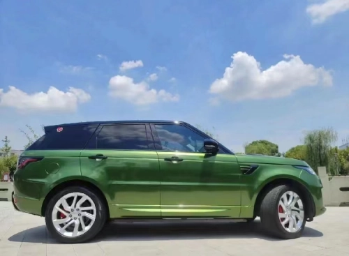 Gloss Metallic Mamba Green Car Vinyl Wrap review 
