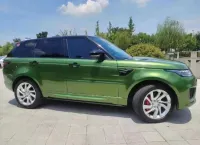 Gloss Metallic Mamba Green Car Vinyl Wrap review 1