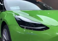Super Gloss Viper Green Car Vinyl Wrap review 1