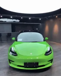 Super Gloss Viper Green Car Vinyl Wrap review 3
