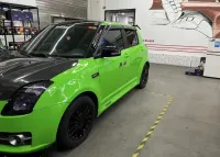 Super Gloss Viper Green Car Vinyl Wrap review 1