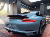 Super Gloss Yacht Blue Car Vinyl Wrap review 5