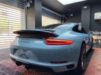 Super Gloss Yacht Blue Car Vinyl Wrap review 5