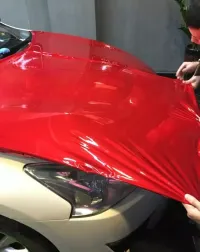 Gloss Red Mirror Chrome Car Vinyl Wrap review 0