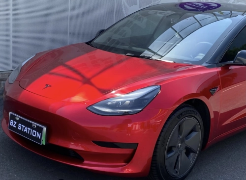 Gloss Metallic Vampire Red Car Vinyl Wrap review 