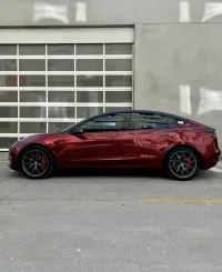  Liquid Metallic Dragon Blood Red Car Vinyl Wrap review 1