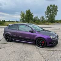 Matte Metallic Purple Car Vinyl Wrap review 0