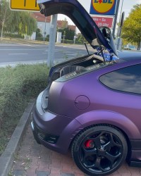 Matte Metallic Purple Car Vinyl Wrap review 1