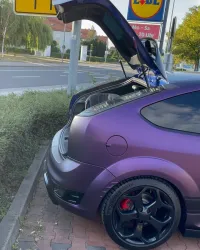 Matte Metallic Purple Car Vinyl Wrap review 1