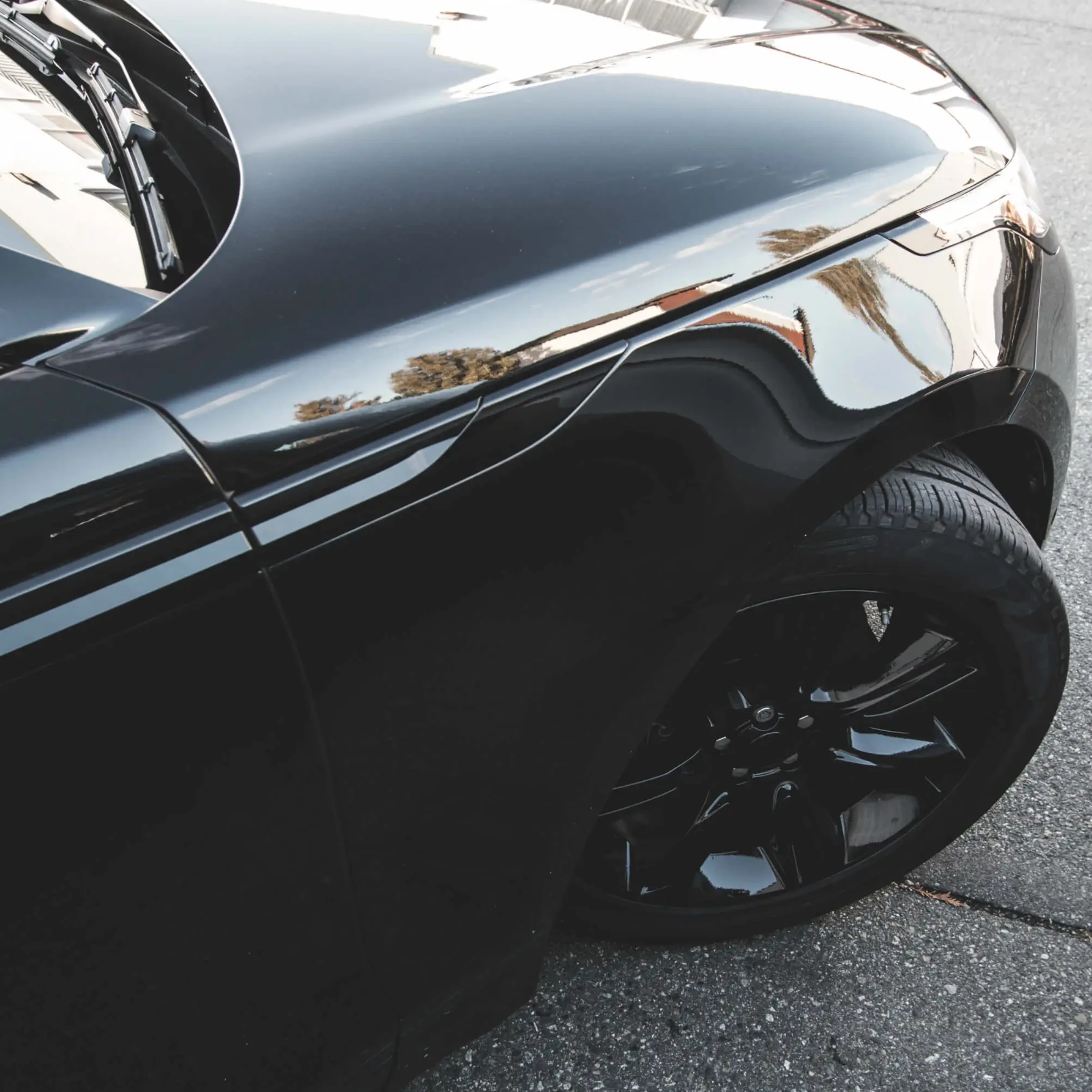 Super Gloss Piano Black Car Vinyl Wrap review 1