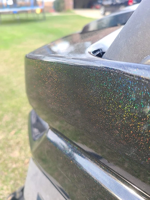 Glossy Laser Black Car Vinyl Wrap review 