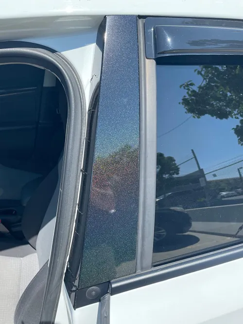 Glossy Laser Black Car Vinyl Wrap review 