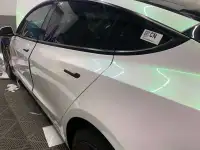  Metallic Gloss Aurora White Car Vinyl Wrap review 2