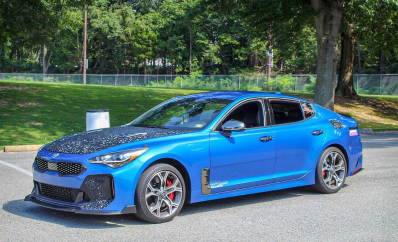 Glossy Laser Black Car Vinyl Wrap review 1