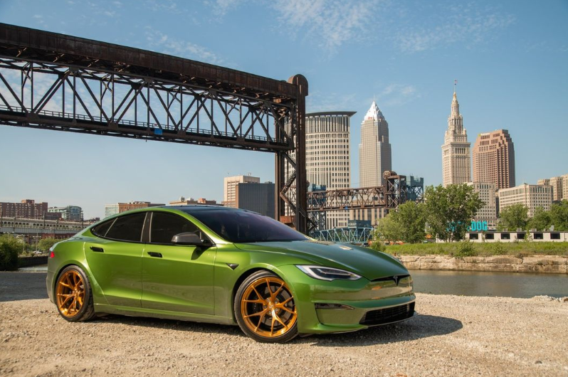 Gloss Metallic Vampire Red Car Vinyl Wrap review 1