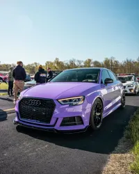 Super Gloss Lavender Purple Car Vinyl Wrap review 0