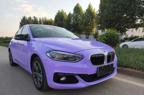 Super Gloss Lavender Purple Car Vinyl Wrap review 