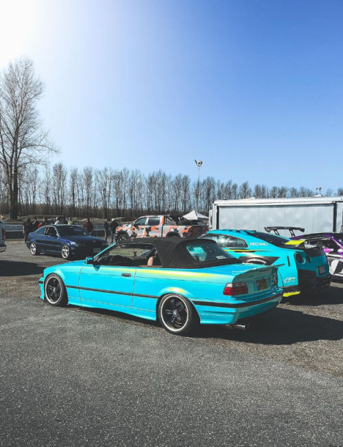  Metallic Neon Ice Blue Car Vinyl Wrap review 