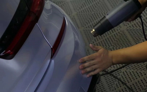 Gloss Metallic Metal Silver Car Vinyl Wrap review 