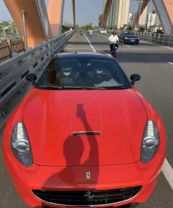 Metal Paint Red Car Vinyl Wrap review hagre 01