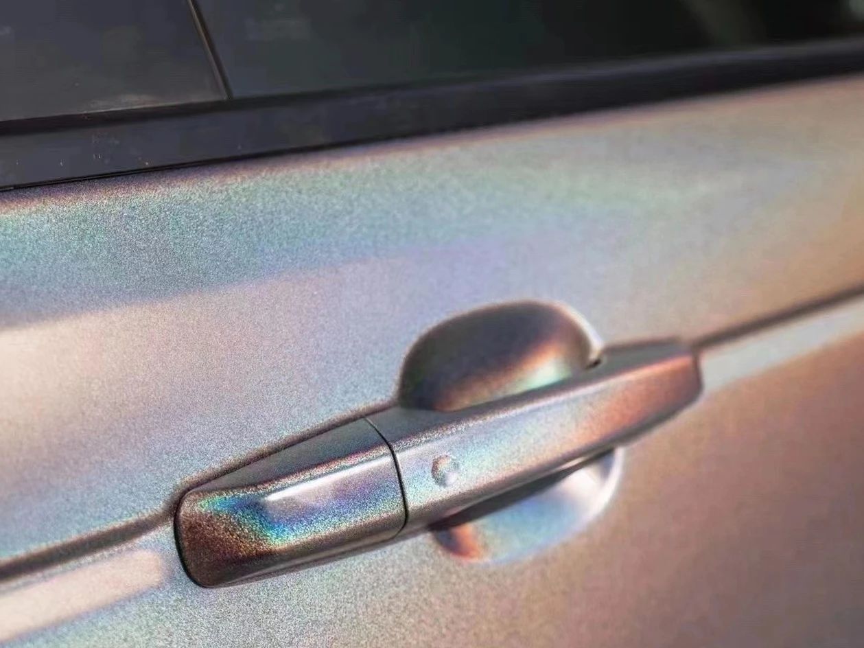 Matte Laser Grey Car Vinyl Wrap review dsyvh 01