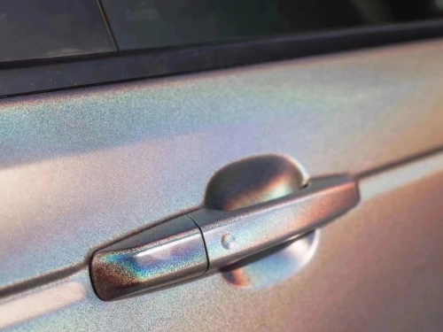 Matte Laser Grey Car Vinyl Wrap review 