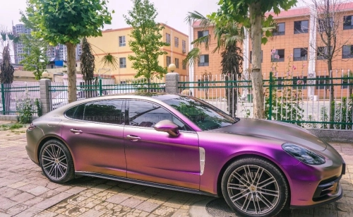 Matte Diamond Red Copper Car Vinyl Wrap review 