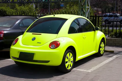  Super Matte Fluorescent Yellow Car Vinyl Wrap  review 