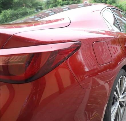 Gloss Metallic Vampire Red Car Vinyl Wrap review 0