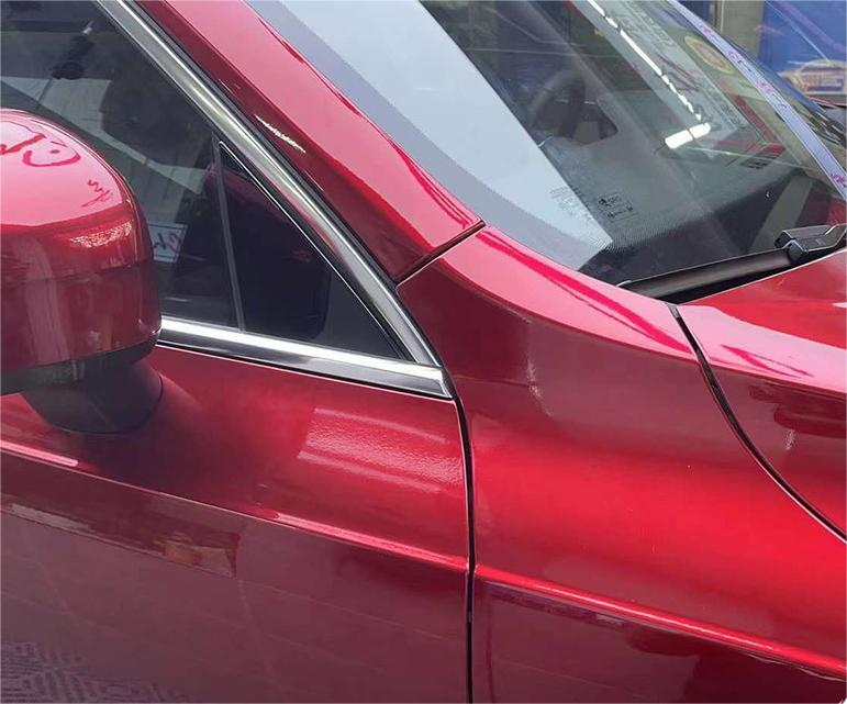 Gloss Metallic Cherry Red Car Vinyl Wrap review 0