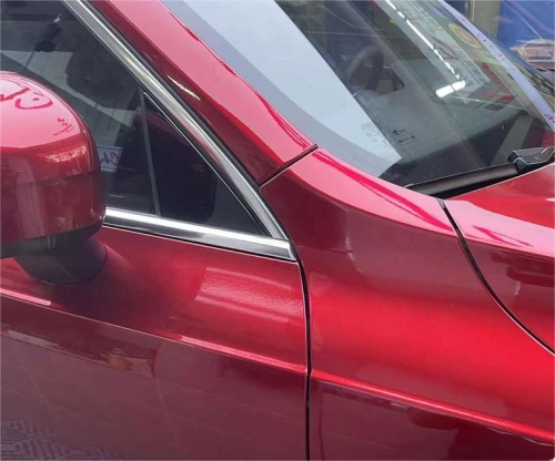 Gloss Metallic Cherry Red Car Vinyl Wrap review 