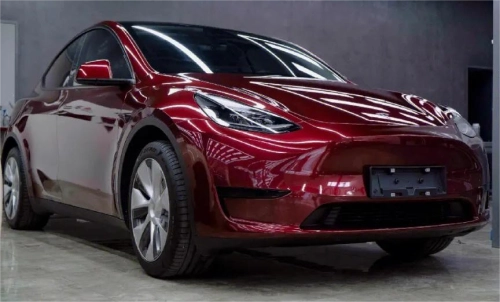  Liquid Metallic Dragon Blood Red Car Vinyl Wrap review 